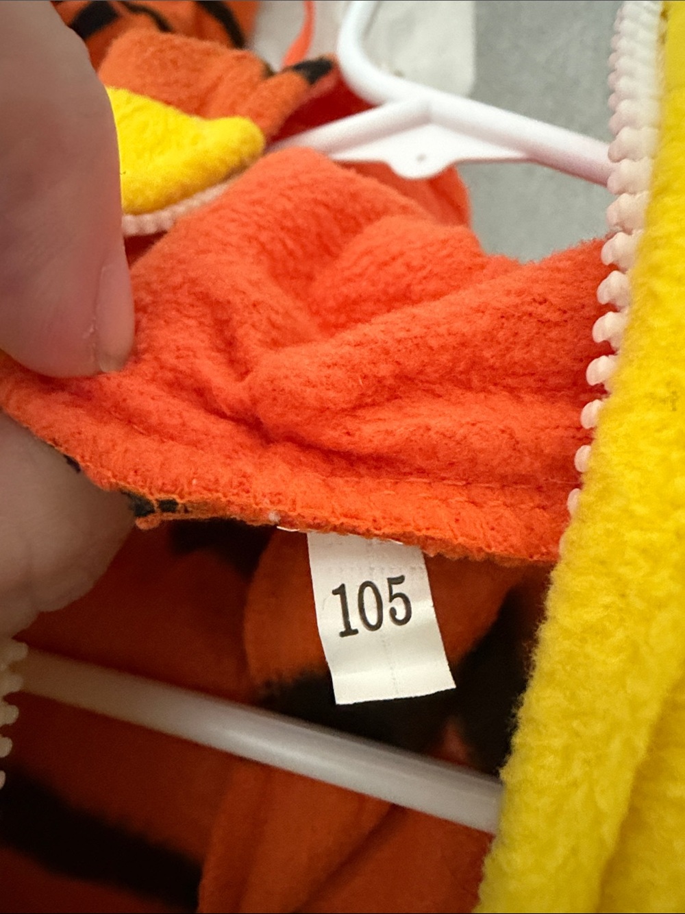 Tigger Onesie Costume Pajamas - Picture 3 of 6